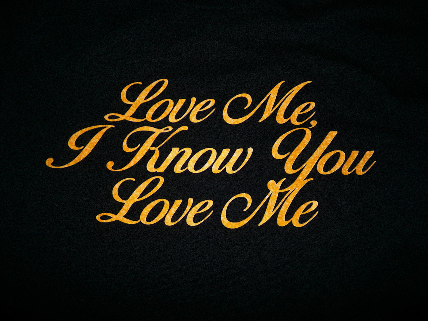 TEE LONG SLEEVE - LOVE ME
